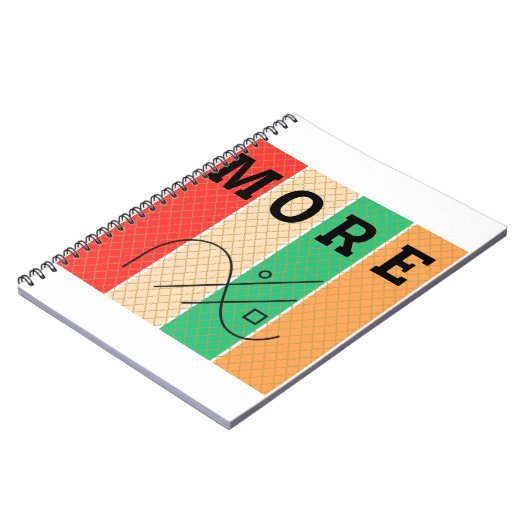 Vet contrast en geometrie notitieboek (Linkerzijde)