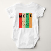 Vet contrast en geometrie romper (Achterkant)