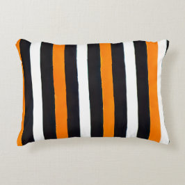 Vet Contrast Stripe Statement Kussen