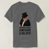 Vet Controller Grappig T-shirt (Design voorkant)
