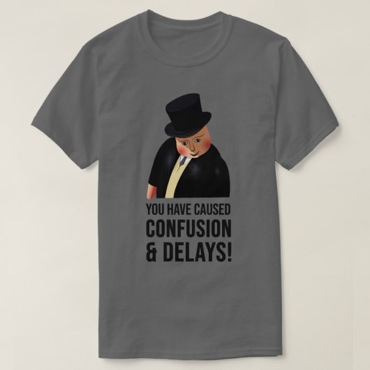 Vet Controller Grappig T-shirt (Design voorkant)