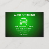 Vet Cool Auto Detailing Visitekaartjes (Voorkant)