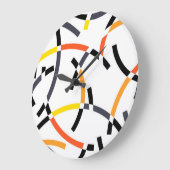 Vet, cool, trendy, speels, stedelijke, moderne kun grote klok (Hoek)