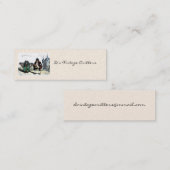 Vet Couple op een datum Mini Visitekaartje (Voorkant / Achterkant)