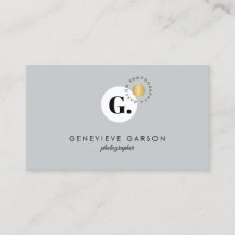Vet Creatief Monogram Logo Grijs Social Media