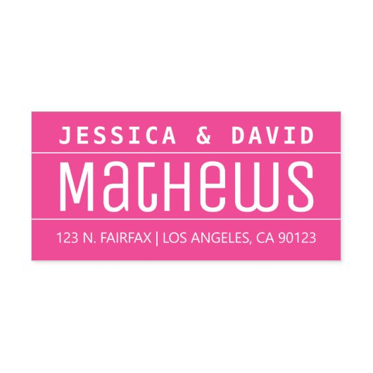 Vet Creatief Stijlvol Zelfinktende Stempel (Design)