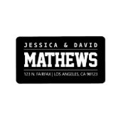 Vet Creative Black & White Etiket (Voorkant)