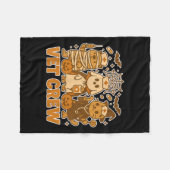 Vet Crew Halloween Costume Dog Cat Capybara Pet Te Fleece Deken (Voorkant (Horizontaal))