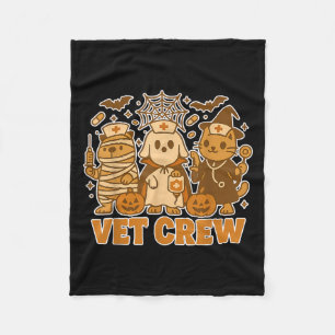 Vet Crew Halloween Kostuum Hond Kat Capybara Huisd Fleece Deken