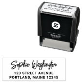 Vet de Naam van het Manuscript van de Borstel het  Zelfinktende Stempel (In situ)