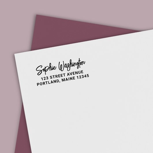 Vet de Naam van het Manuscript van de Borstel het  Zelfinktende Stempel