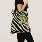Vet dierenprint Werk & Speel leuke kleur Tote Bag (Dichtbij)