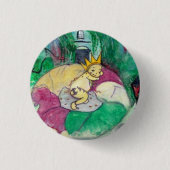 Vet Dinsdag Buttonnen Ronde Button 3,2 Cm (Voorkant)