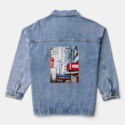 Vet Dinsdag Eve Denim Jacket (Achterkant)