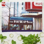 Vet Dinsdag Eve Theedoek (Gevouwen)