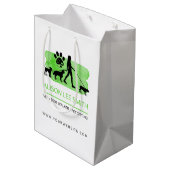 Vet / Dog walker / Pet Care Sitting Medium Cadeauzakje (Achterkant Gekanteld)