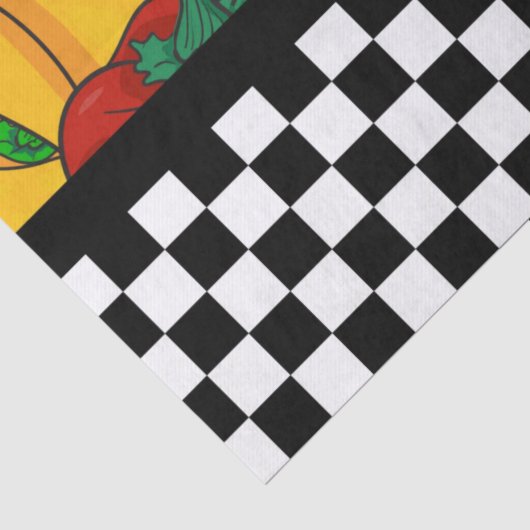 Vet driekleurig papier en karton (Detail)