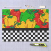 Vet driekleurig papier en karton (Craft)