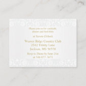 Vet, Drink en geelbruin zijn - Ontvangst Informatiekaartje (Achterkant)