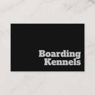 Vet & Duidelijk Boarding Kennels Ontwerp Visitekaartje