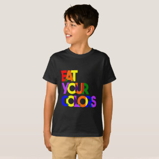 Vet "Eat Your Colors" — Kinder T-shirt