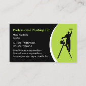 Vet Eenvoudig Huis Schilder Visitekaartjes (Voorkant)