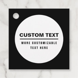 Vet Eenvoudige  Tekst Sjabloon Bedankjes Labels