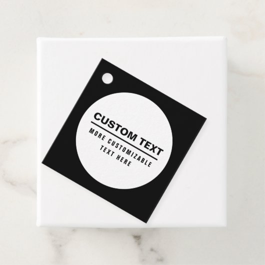 Vet Eenvoudige  Tekst Sjabloon Bedankjes Labels (In situ)