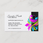 Vet Elegant Visitekaartje (Achterkant)