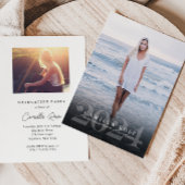 Vet Elegantie 2024 Afstuderen Fotouitnodiging Kaart