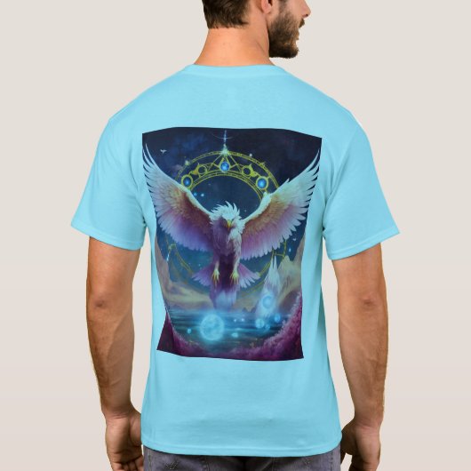 "Vet en artistiek Eagle T-shirt – opvallend design (Achterkant)