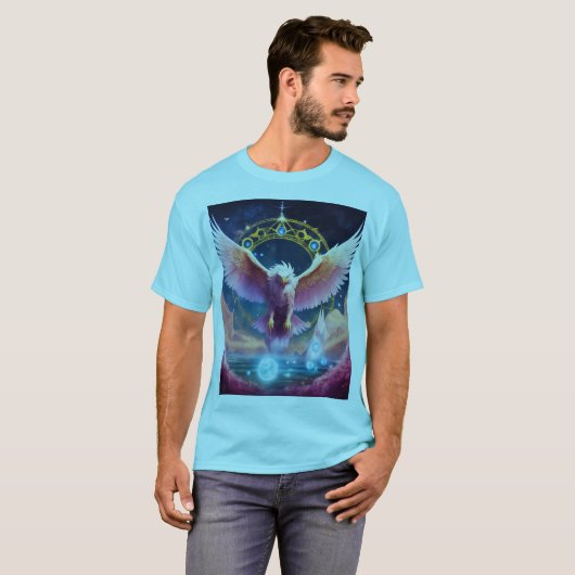 "Vet en artistiek Eagle T-shirt – opvallend design (Voorkant volledig)