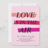 Vet en Bright Valentijnsdag partijuitnodiging Kaart (Voorkant)