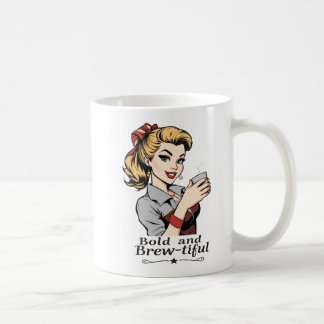 Vet en brouwbaar Sassy Retro Koffiemok