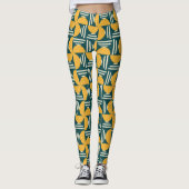 Vet en brutaal Abstract Leggings (Voorkant)