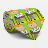 Vet en Dog Stropdas (Opgerold)