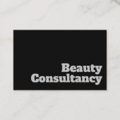 Vet en duidelijk ontwerp - Beauty Consultancy Visitekaartje (Voorkant)