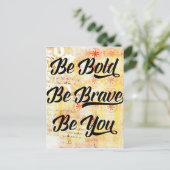 Vet en duik zijn briefkaart (Staand voorkant)