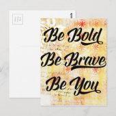 Vet en duik zijn briefkaart (Voorkant / Achterkant)