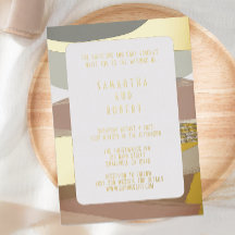 Vet en Edgy Olive Groen Bruiloft