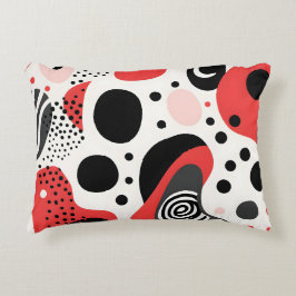 Vet en gedurfd Abstract accentkussen Accent Kussen