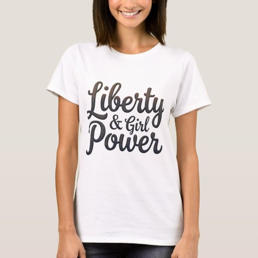 Vet en gratis: Empowerment T-shirt (Voorkant)