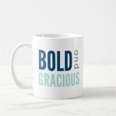 Vet en grijs eenvoudig koffiemok (Links)