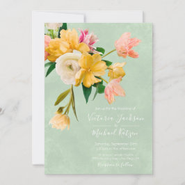 Vet en helder Bloemen Bloemen Bloemen Huwelijksuit Kaart