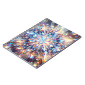 Vet en helder holografisch kristal notitieboek (Linkerzijde)