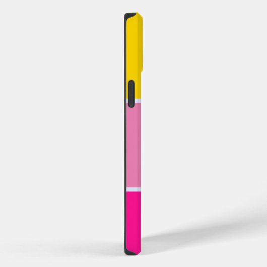 Vet en Helder Kleurenblok Aangepaste Naam Case-Mate iPhone Case (Achterkant / Rechts)