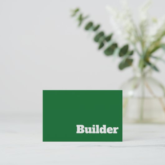 Vet en helder ontwerp van algemene ontwerper visitekaartje (Staand voorkant)