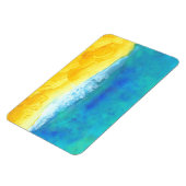 Vet en levendig Abstract Seascape schilderen Magneet (Linkerzijde)