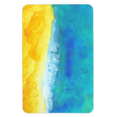 Vet en levendig Abstract Seascape schilderen Magneet (Verticaal)