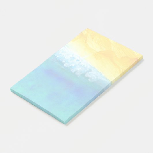 Vet en levendig Abstract Seascape schilderen Post-it® Notes (Schuin)